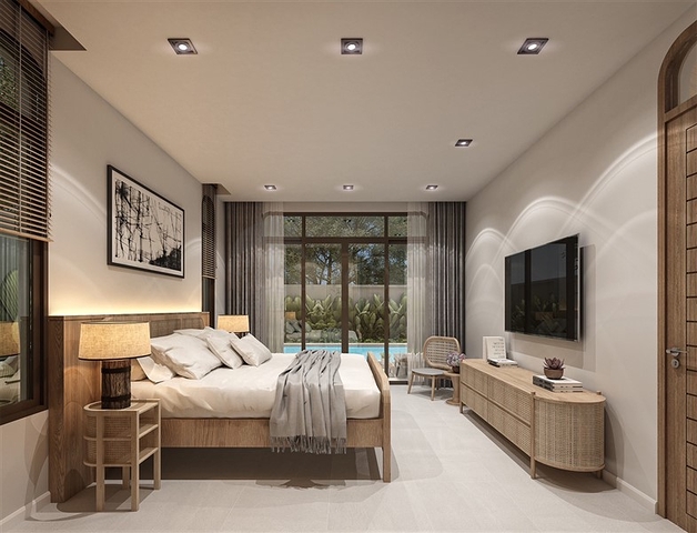 Ein neuer Komplex von Villen auf Bang Tao 