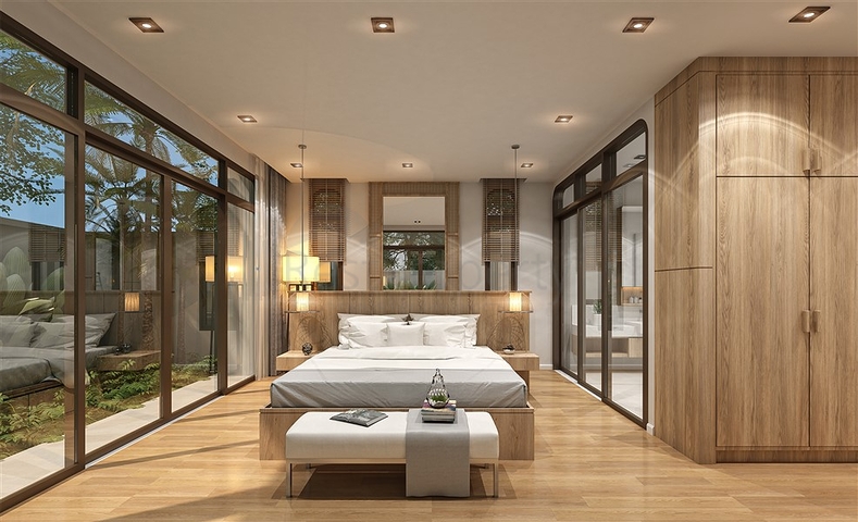 Ein neuer Komplex von Villen auf Bang Tao 