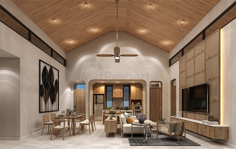 Ein neuer Komplex von Villen auf Bang Tao 