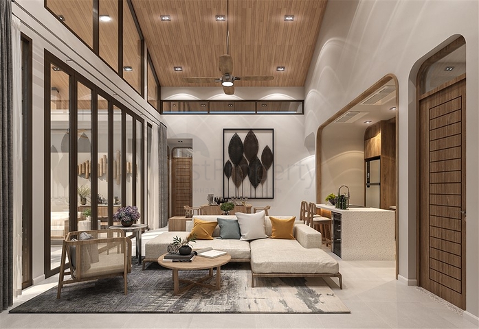 Ein neuer Komplex von Villen auf Bang Tao 