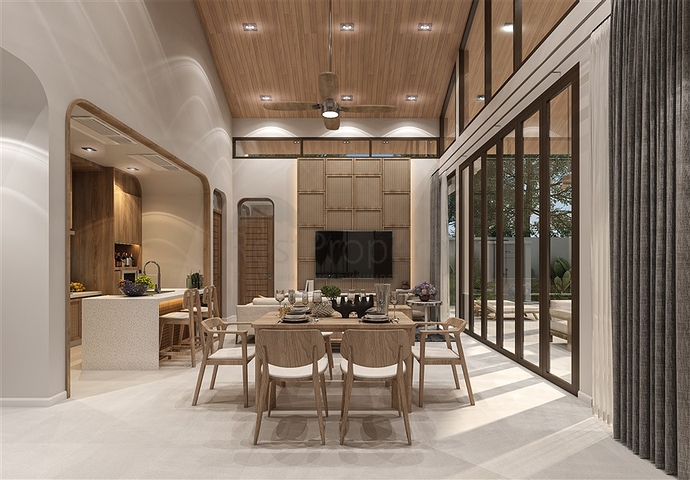 Ein neuer Komplex von Villen auf Bang Tao 