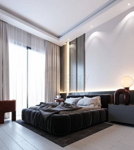 1+1 Wohnung in einem exklusiven Komplex des Bezirks Oba