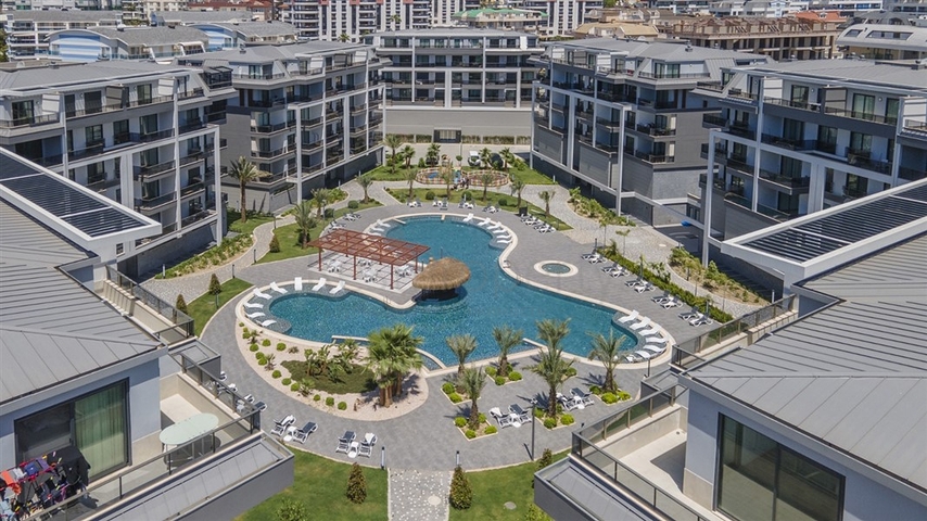 2+1 Wohnung in einem der begehrtesten Komplexe in der Region Oba