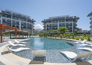 2+1 Wohnung in einem der begehrtesten Komplexe in der Region Oba