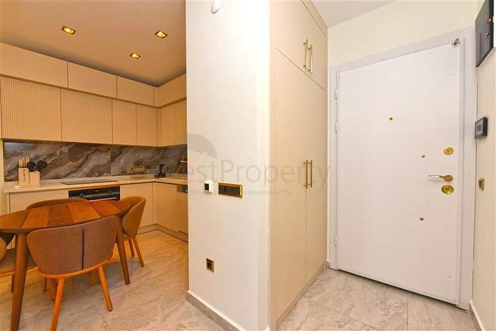 1+1 Wohnung im Zentrum von Alanya in einem der besten Komplexe