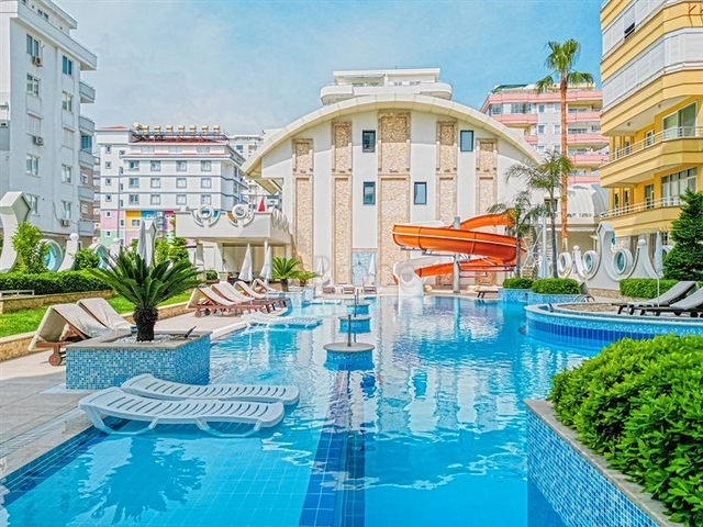 Wohnung in einer Wohnanlage am Meer in Mahmutlar