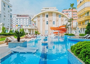 Wohnung in einer Wohnanlage am Meer in Mahmutlar