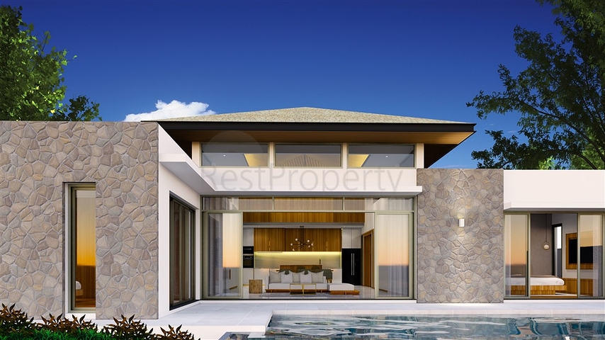 Das Projekt von Villen in Bang Tao