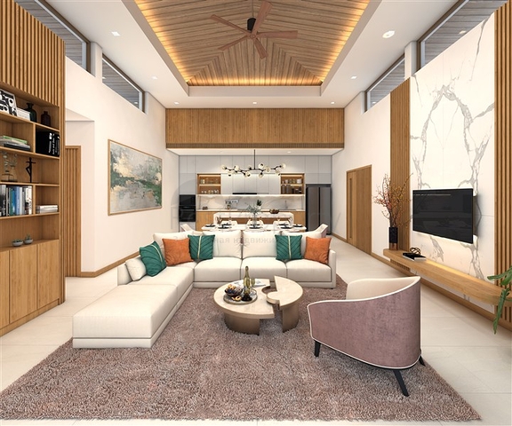 Das Projekt von Villen in Bang Tao