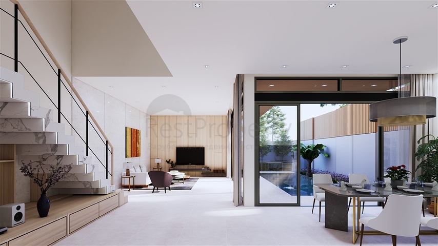 Das Projekt von Villen in Bang Tao