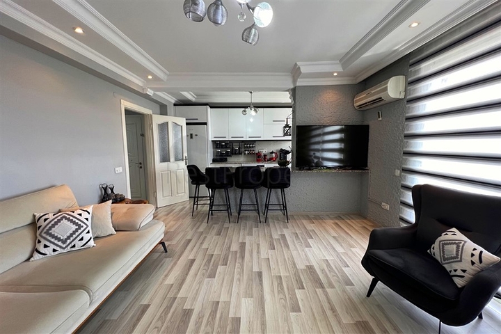 Möblierte Wohnung mit 2+1 Grundriss im Stadtteil Djikcilli