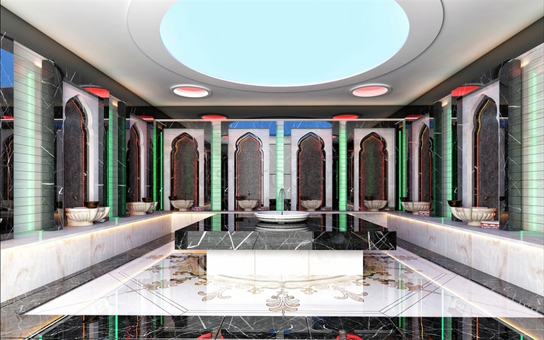 Zweizimmerwohnung in einem Komplex mit entwickelter Infrastruktur