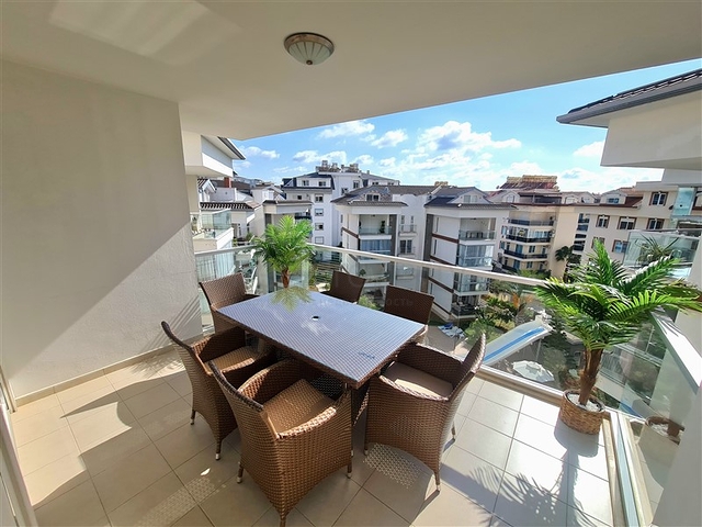 Gemütliches 3+1 Penthouse mit Möbeln in der Gegend von Oba