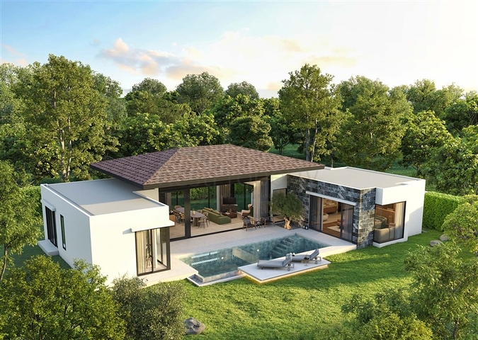 Einzigartiges Design von Villen in Phuket