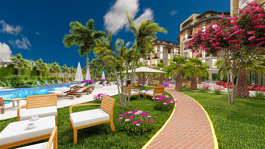 1+1 Wohnung in einem Premium-Komplex