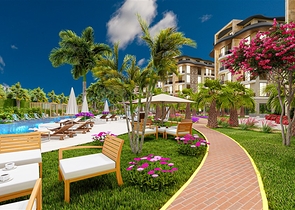 1+1 Wohnung in einem Premium-Komplex