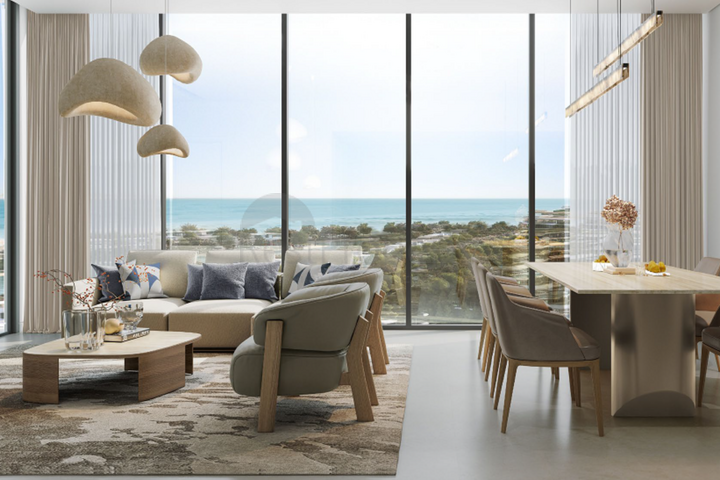 Luxuswohnungen am Meer auf der Insel Sinia