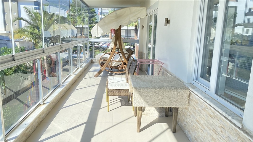 Möblierte Dreizimmerwohnung in Tosmur