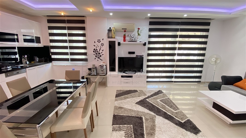 Möblierte Dreizimmerwohnung in Tosmur