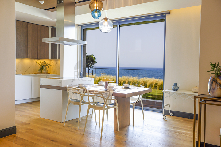 Residenzen und Villen mit Meerblick im Stadtteil Gümüslük