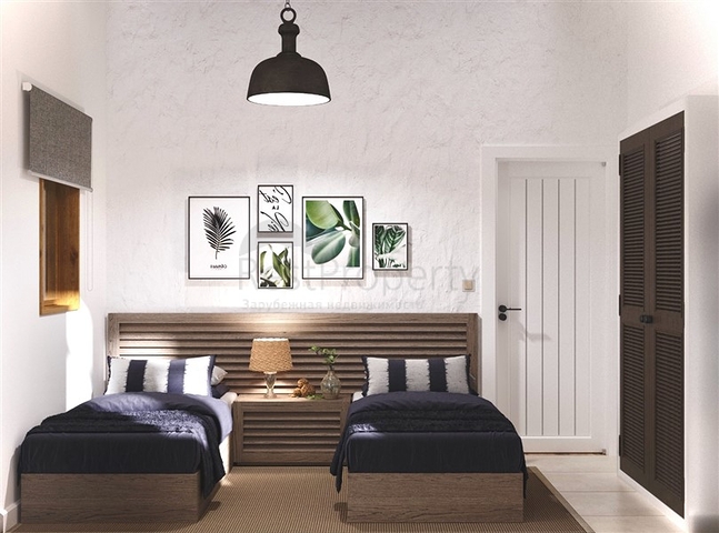 Exklusives groß angelegtes Villenprojekt in einer sich entwickelnden Gegend in der Nähe des Flughafens