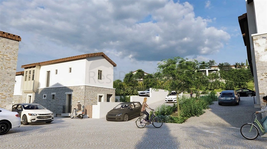 Exklusives groß angelegtes Villenprojekt in einer sich entwickelnden Gegend in der Nähe des Flughafens