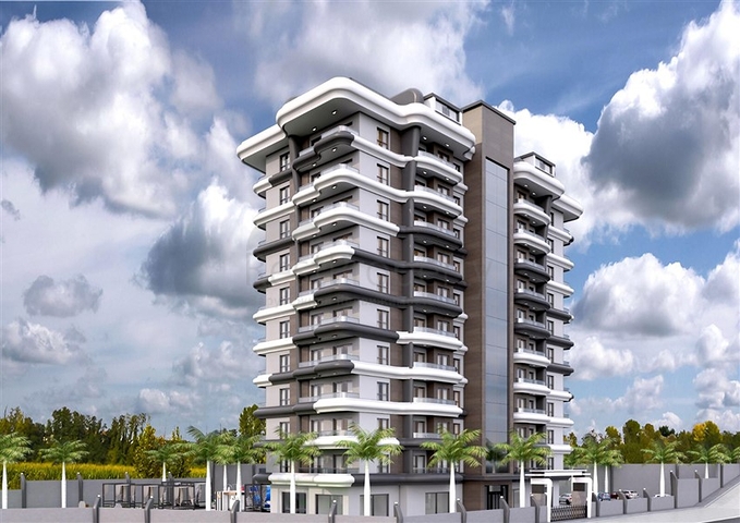 1+1 Wohnung in einem neuen Komplex mit Hotelinfrastruktur 1+1 Wohnung in einem neuen Komplex mit Hotelinfrastruktur