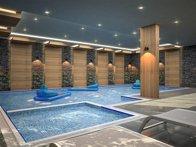 1+1 Wohnung in einem neuen Komplex mit Hotelinfrastruktur 1+1 Wohnung in einem neuen Komplex mit Hotelinfrastruktur