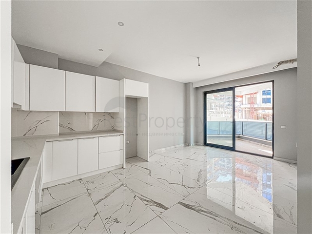 Zweizimmerwohnung 600 m vom Meer entfernt im Zentrum von Alanya