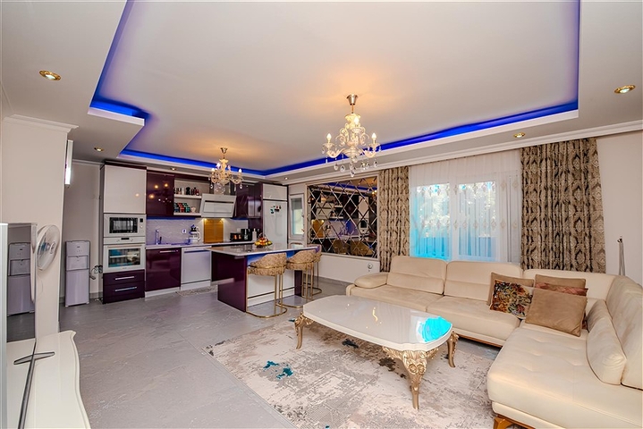 Dreizimmerwohnung in einem der besten Komplexe von Avsallar 