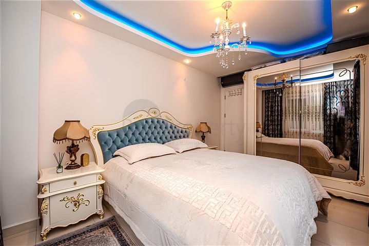 Dreizimmerwohnung in einem der besten Komplexe von Avsallar 