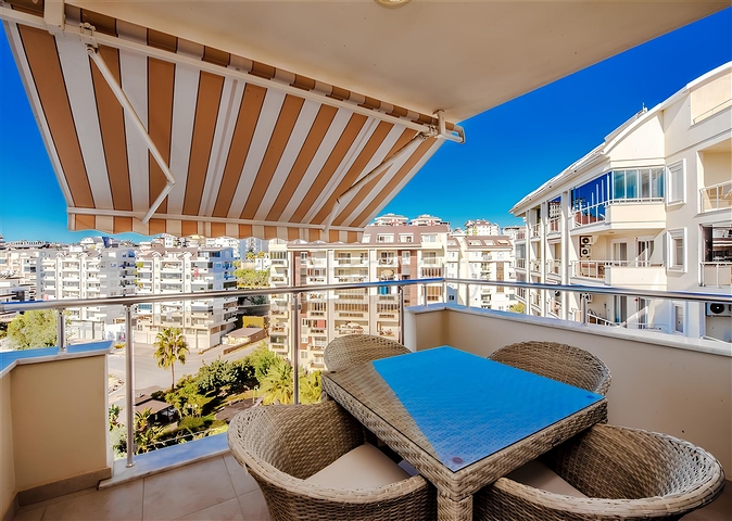 2+1-Wohnung in einem Komplex mit Hotelinfrastruktur im Stadtteil Avsallar