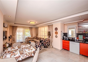 2+1-Wohnung in einem Komplex mit Hotelinfrastruktur im Stadtteil Avsallar