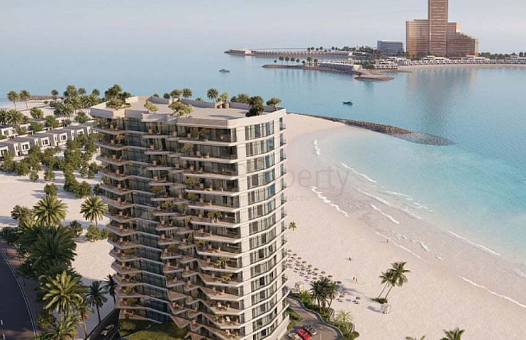 Apartments an der Küste mit Meerblick und Casino in Ras el Jaime