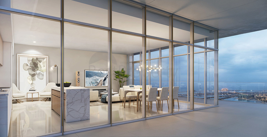 Apartments an der Küste mit Meerblick und Casino in Ras el Jaime