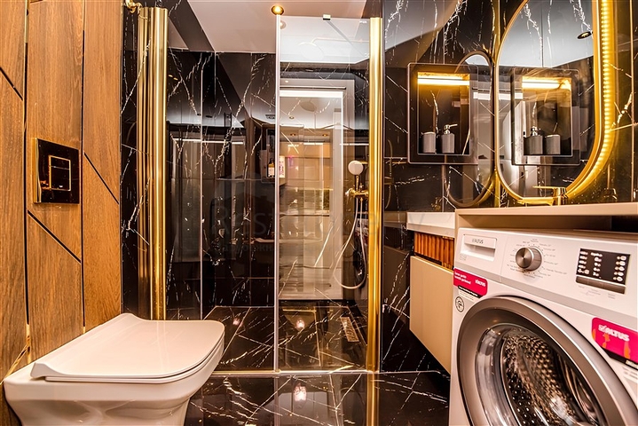 1+1 Wohnung im Zentrum von Alanya in einem der besten Komplexe nur für längere Zeit