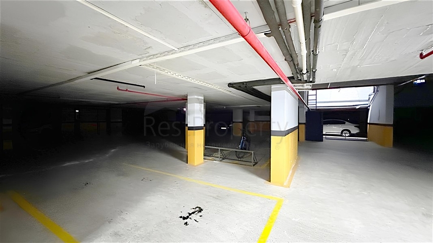 1+1 Wohnung im Zentrum von Alanya in einem der besten Komplexe nur für längere Zeit