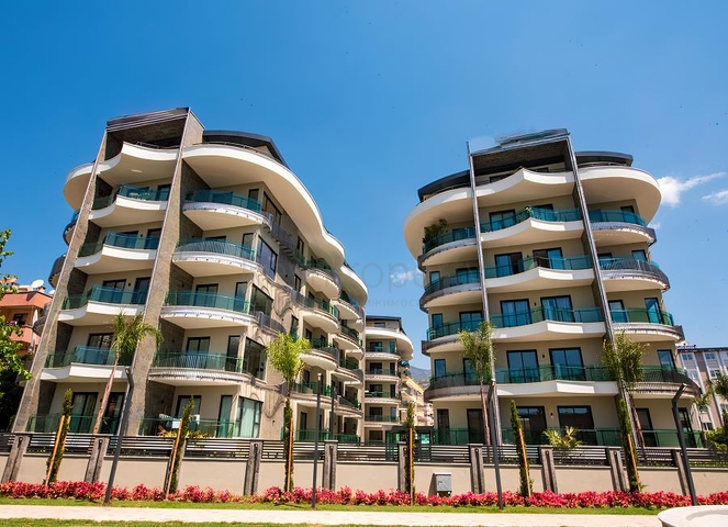 1+1 Wohnung im Zentrum von Alanya in einem der besten Komplexe nur für längere Zeit