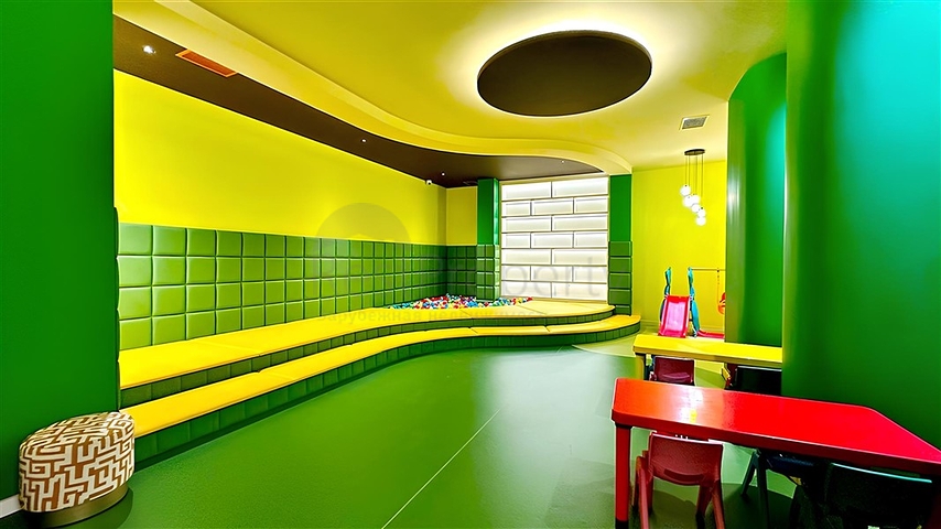 1+1 Wohnung im Zentrum von Alanya in einem der besten Komplexe nur für längere Zeit