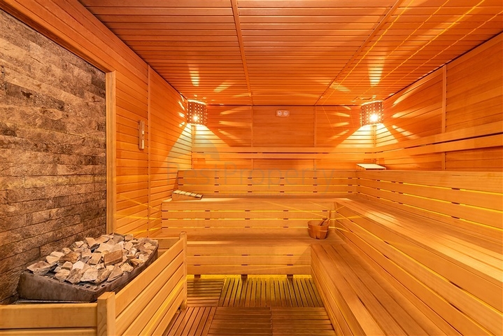 1+1 Wohnung in einer beliebten Wohnanlage im Stadtteil Avsallar