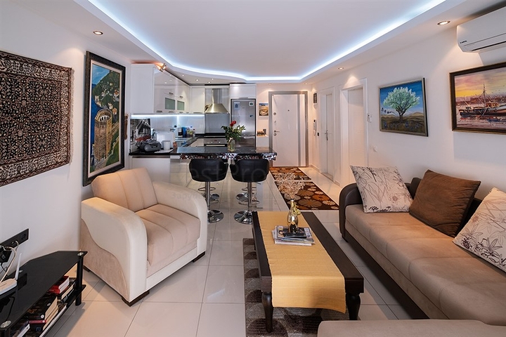 1+1 Apartment in der Nähe von Kleopatra Beach