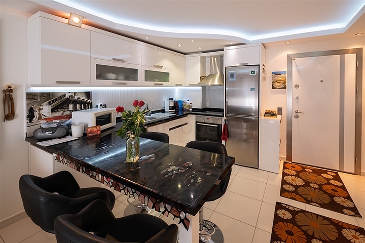 1+1 Apartment in der Nähe von Kleopatra Beach