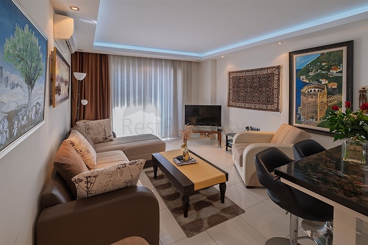 1+1 Apartment in der Nähe von Kleopatra Beach