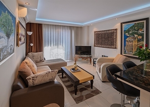 1+1 Apartment in der Nähe von Kleopatra Beach