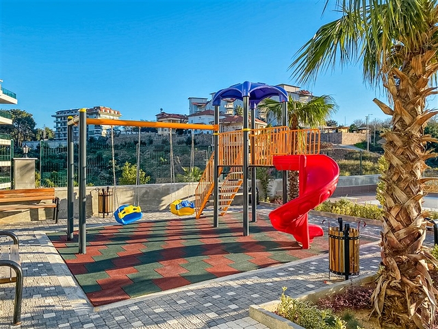 1+1 Wohnung in einem neuen Komplex im Stadtteil Oba