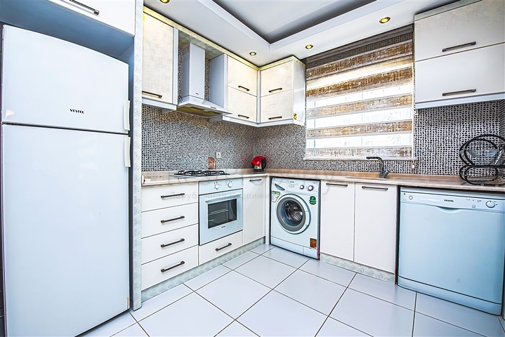 1+1 möblierte Wohnung in Mahmutlar