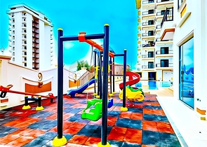 Neue 1+1 Wohnung im Stadtteil Mahmutlar