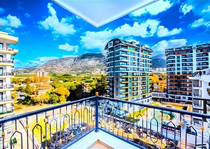 Neue 1+1 Wohnung im Stadtteil Mahmutlar