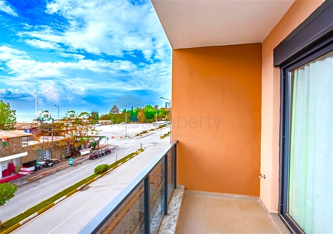 Helle möblierte Wohnung zu Fuß vom Meer entfernt