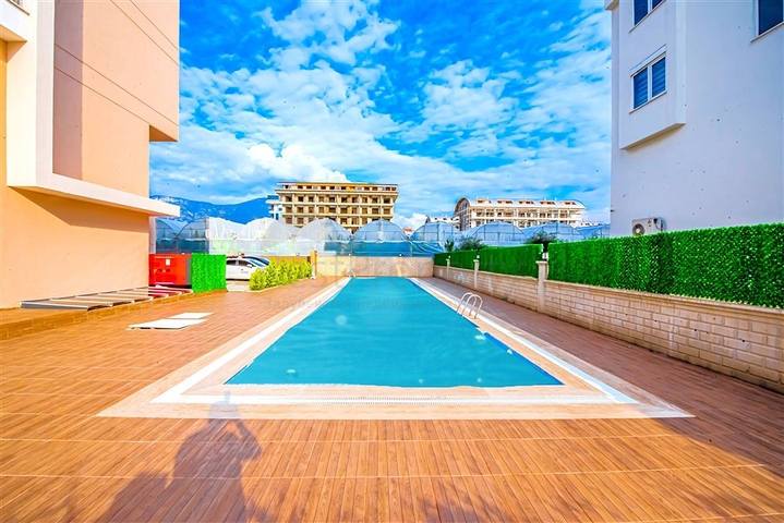 Helle möblierte Wohnung zu Fuß vom Meer entfernt